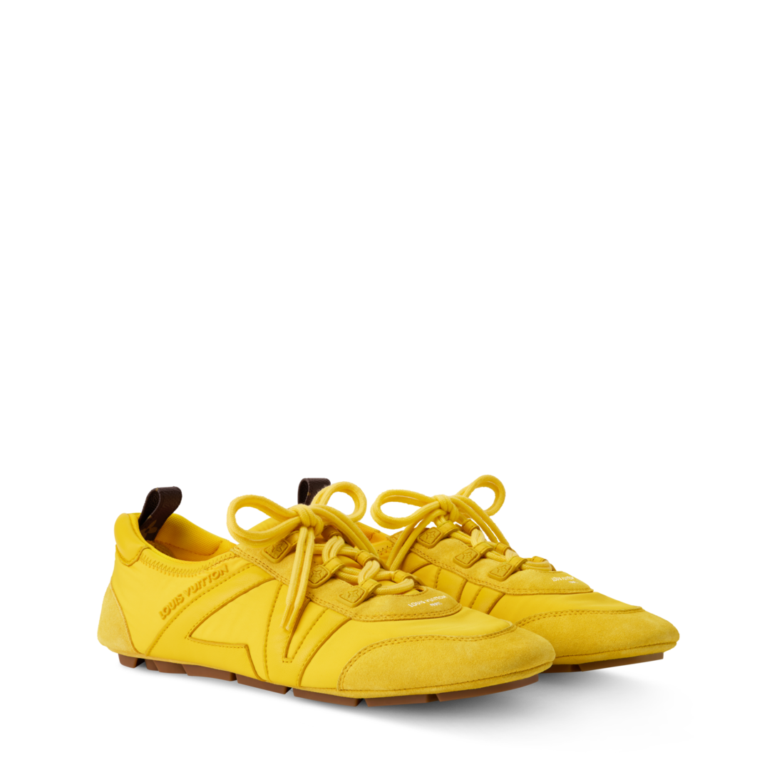 LOUIS VUITTON フラットシューズ イエロー/デニム LV Sneakerina - Women - Shoes | LOUIS VUITTON ®